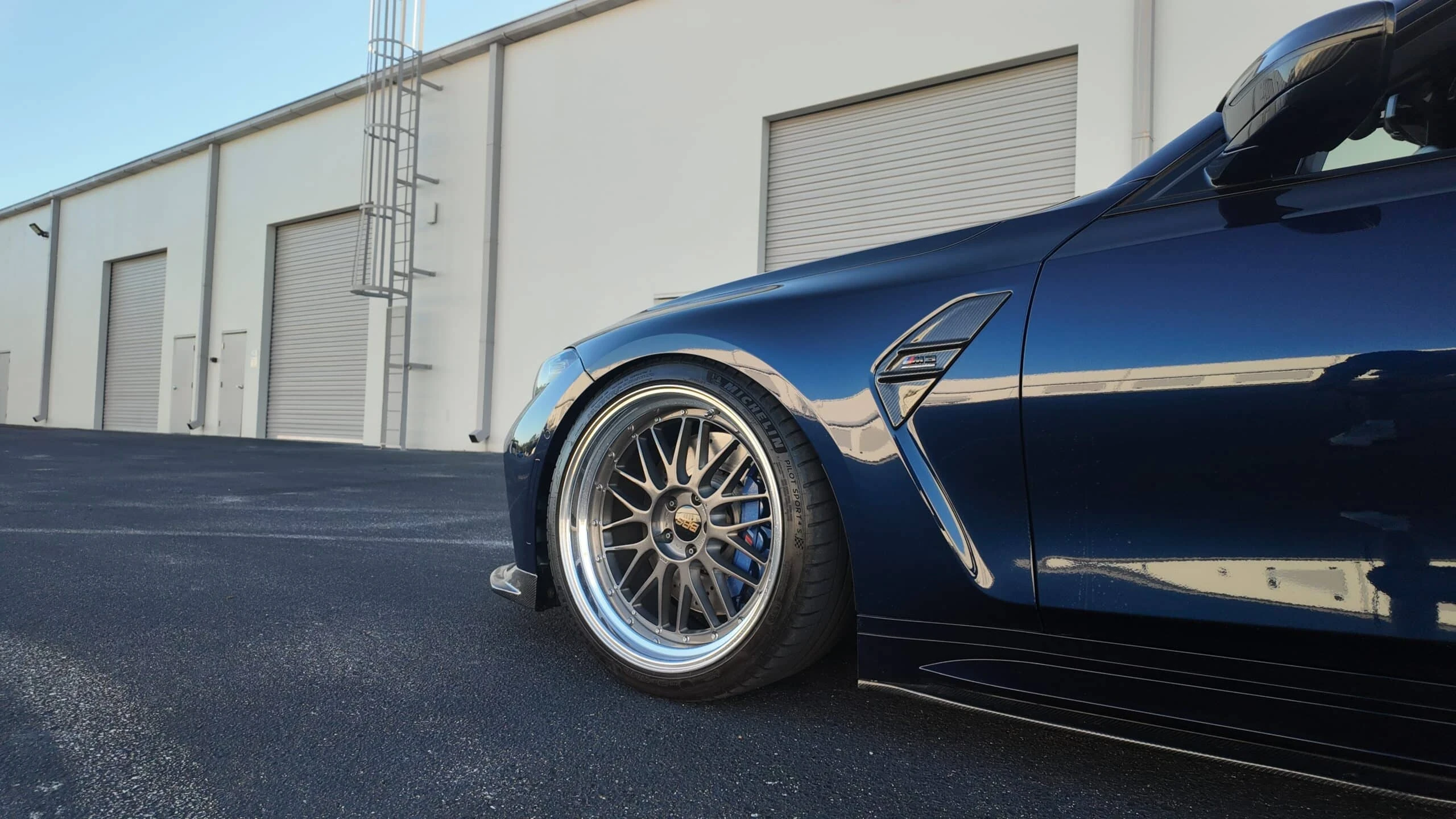 BMW M3 Competition xDrive detail relevant to miami office car delivery on THE LUX CAR