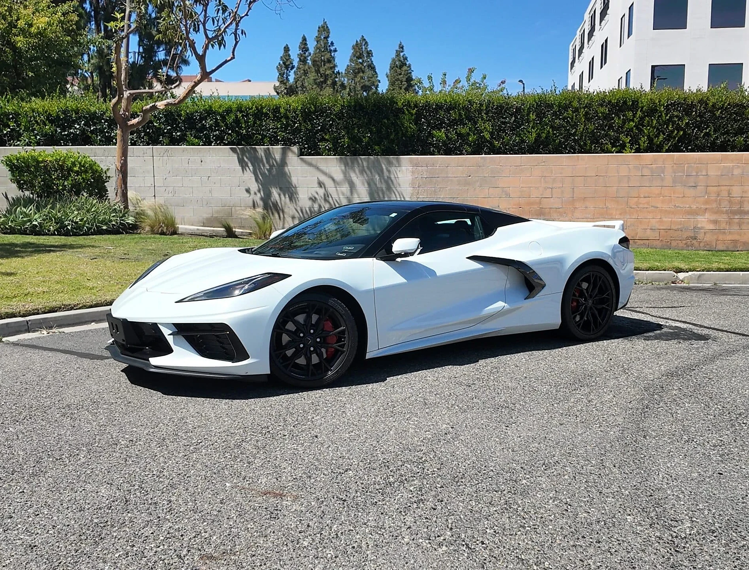 Chevrolet Corvette Stingray Convertible exterior for graduation exotic car rentals