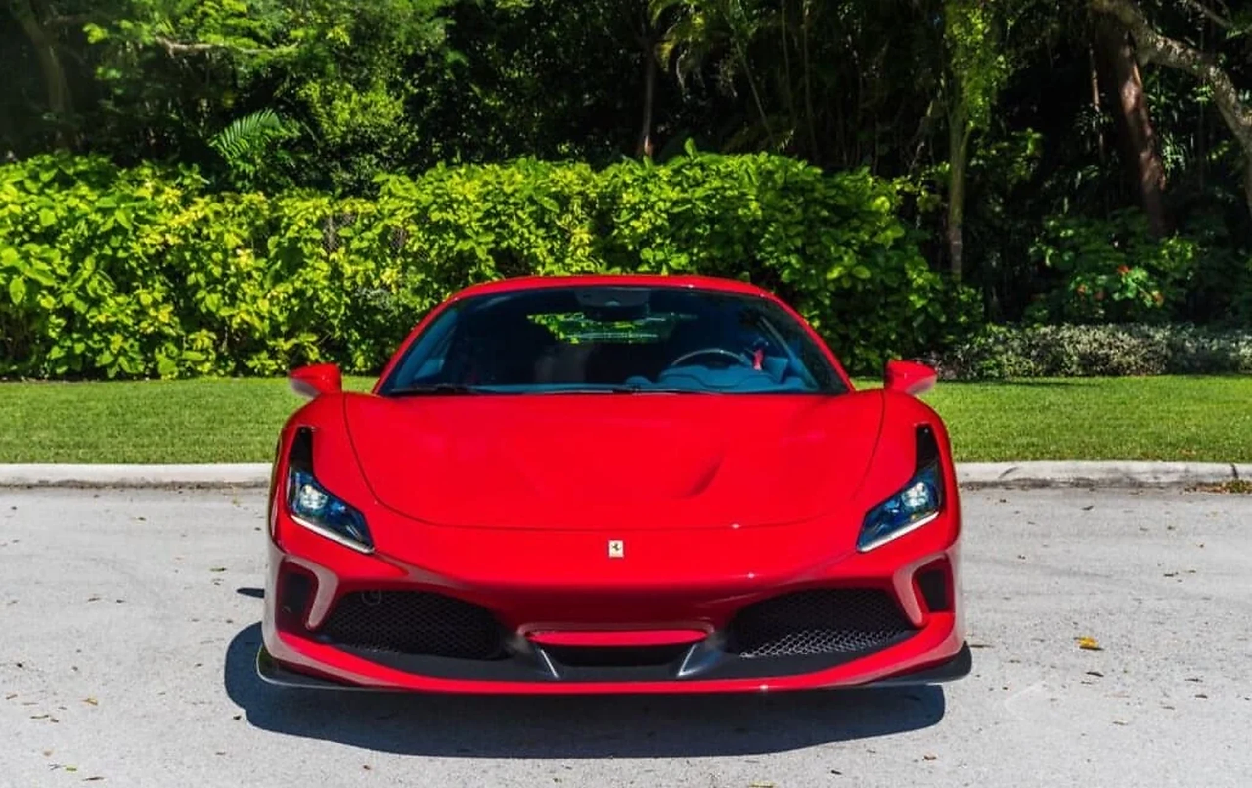 Ferrari F8 Tributo detail view selected for THE LUX CAR