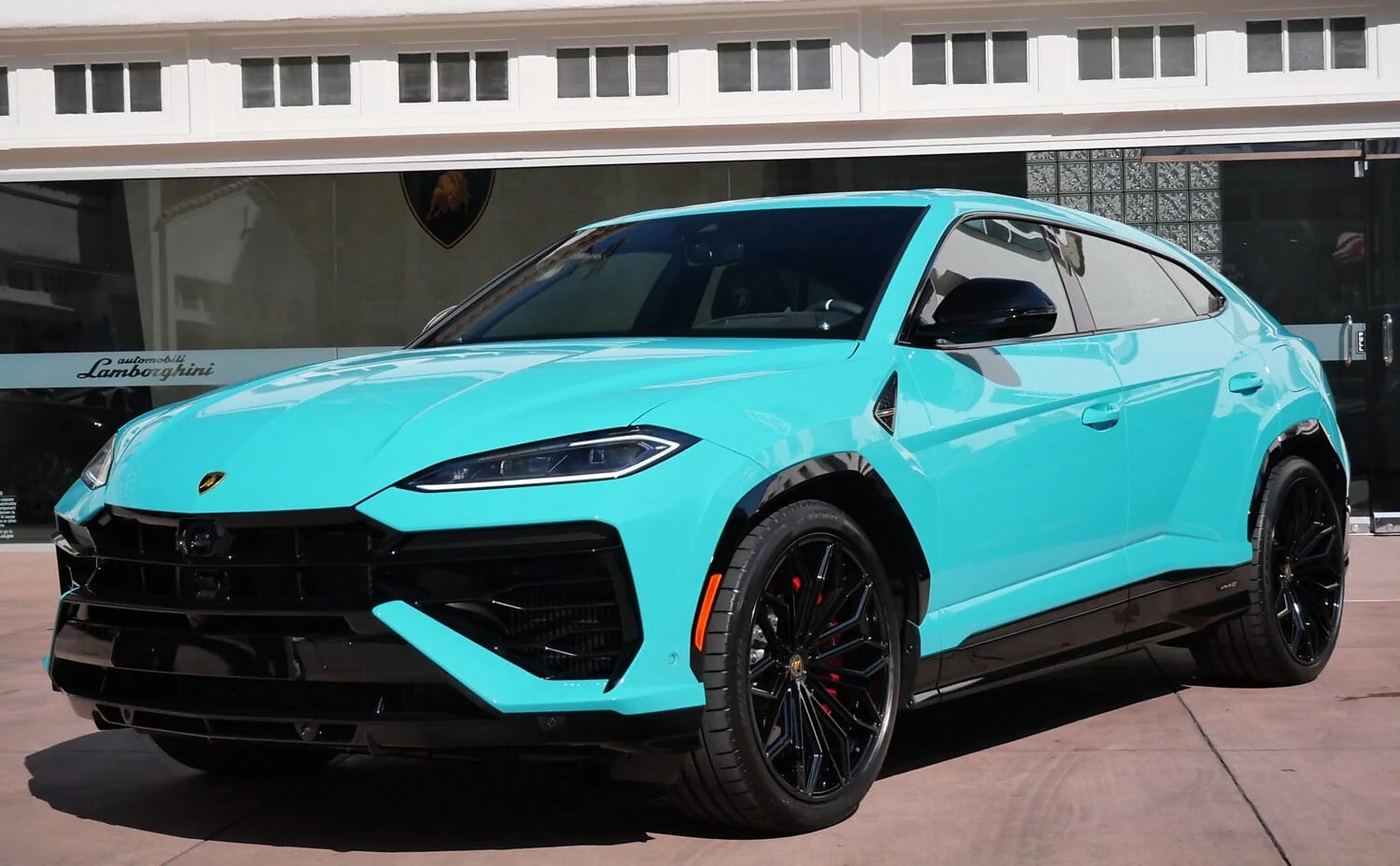 Lamborghini Urus SE detail relevant to hybrid supercar rentals on THE LUX CAR