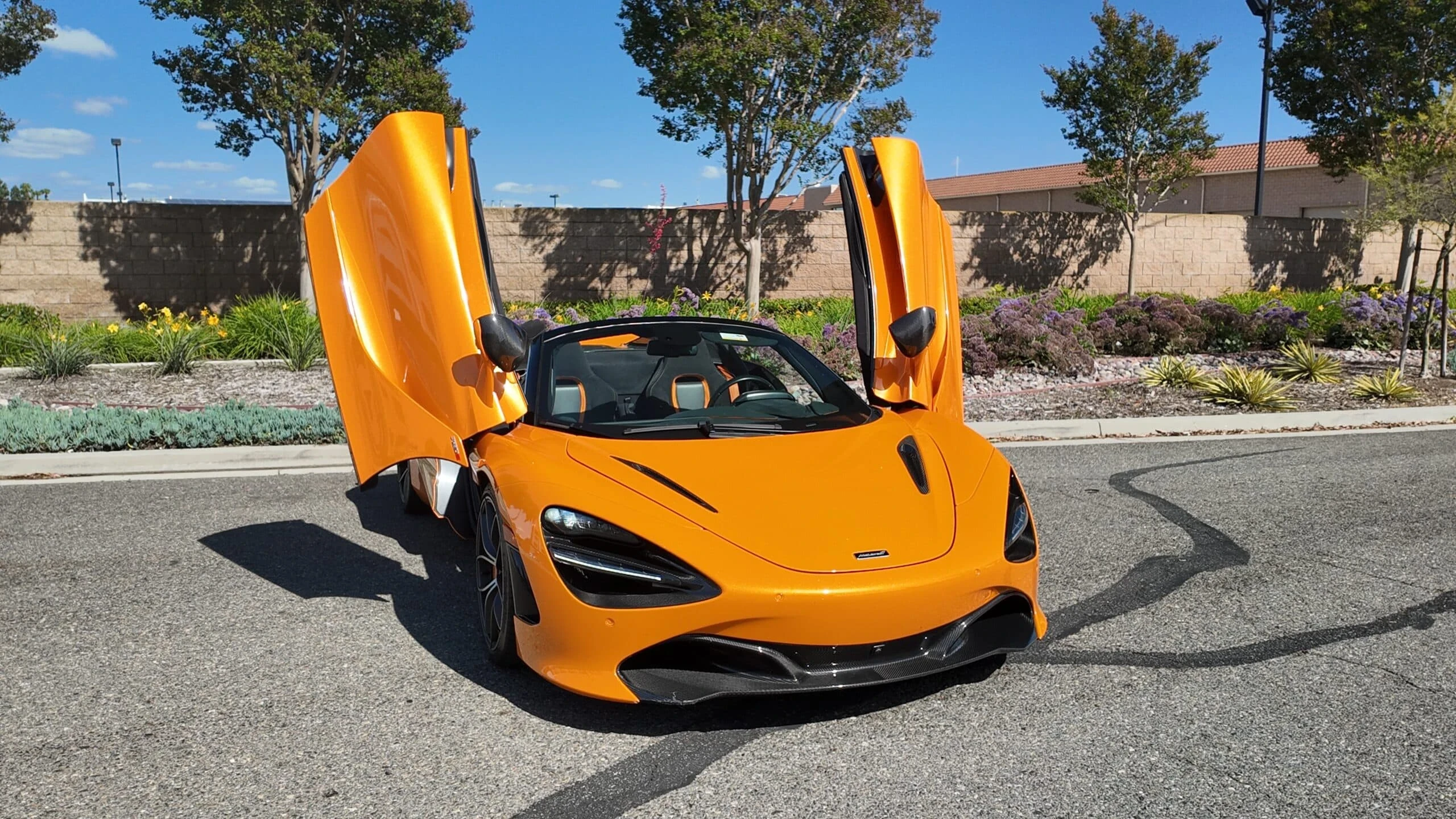 McLaren 720S Spider detail relevant to miami date-night exotic car rentals on THE LUX CAR