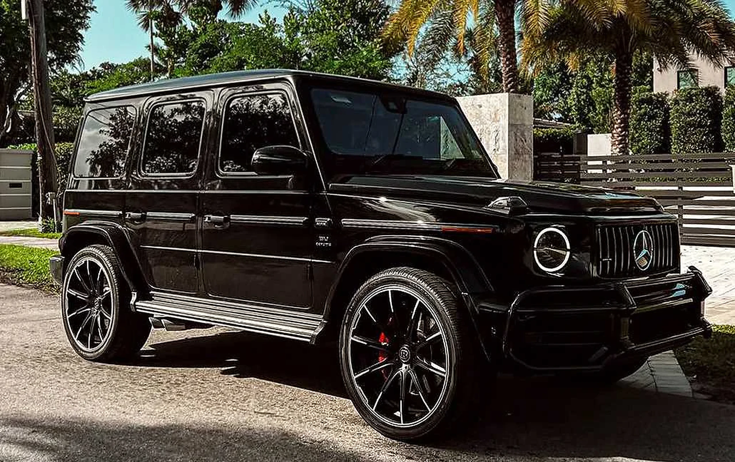 Mercedes-AMG G 63 exterior for graduation exotic car rentals